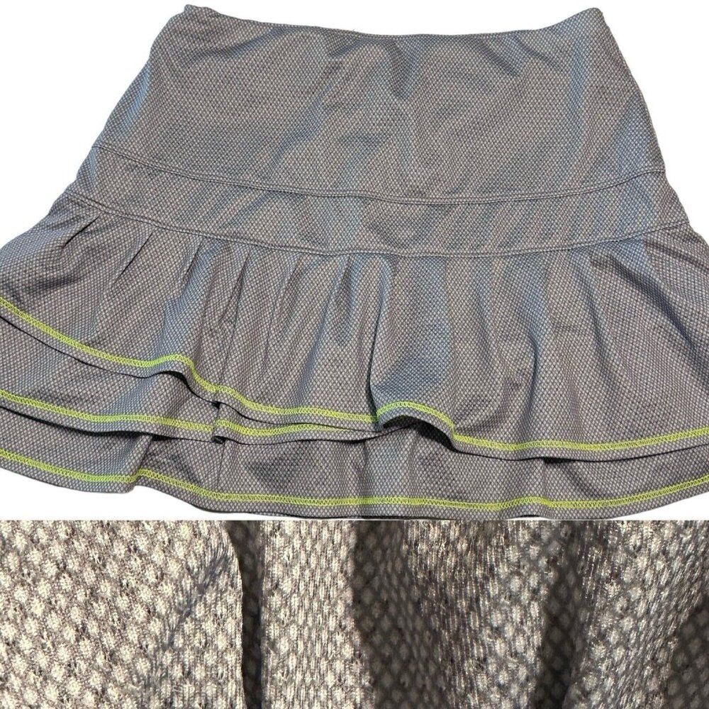 lucky in love Ladies Sz S Tennis Golf pickleball skort Stretch pull on ruffle